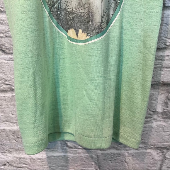 70’s Children’s Large “Peppermint Elfie” White Cat Print Shirt Customized flawed - Picture 8 of 12